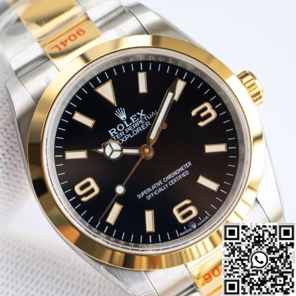 Replica Rolex Explorer EW Factory - Black Dial Size 40mm