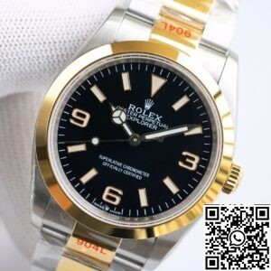 Replica Rolex Explorer EW Factory - Black Dial Size 40mm