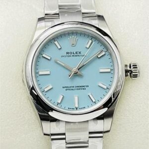 Rolex Oyster Perpetual Copy - Tiffany Blue Dial Size 36mm