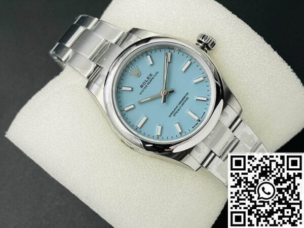 Rolex Oyster Perpetual Copy - Tiffany Blue Dial Size 36mm