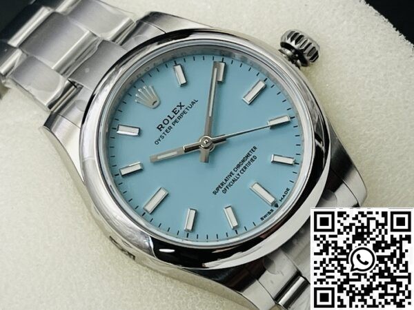 Rolex Oyster Perpetual Copy - Tiffany Blue Dial Size 36mm