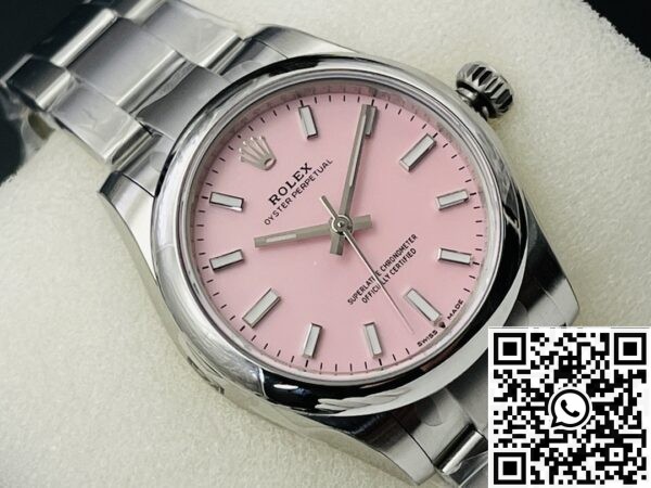 Rolex Oyster Perpetual Fake - Pink Dial Size 36mm