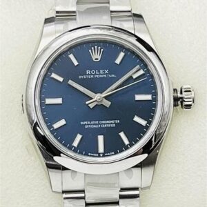 Rolex Oyster Perpetual Best Replica - Blue Dial Size 36mm