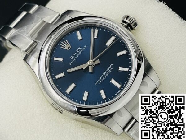 Rolex Oyster Perpetual Best Replica - Blue Dial Size 36mm