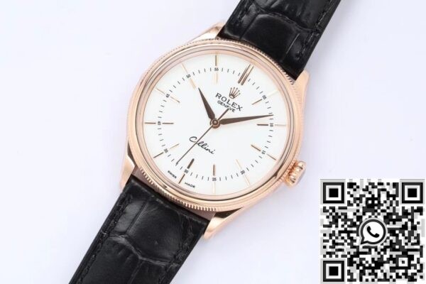 Copy Rolex Cellini - EW Factory M50505-0021 White Dial