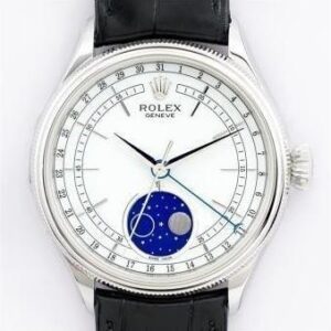 Replica Rolex Cellini Moonphase - EW Factory White Dial