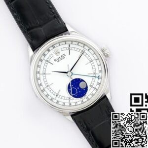 Replica Rolex Cellini Moonphase - EW Factory White Dial