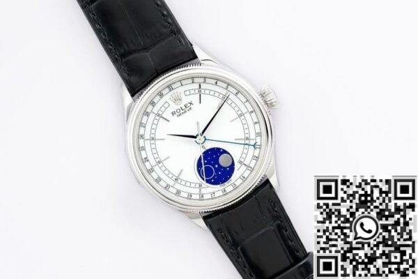 Replica Rolex Cellini Moonphase - EW Factory White Dial