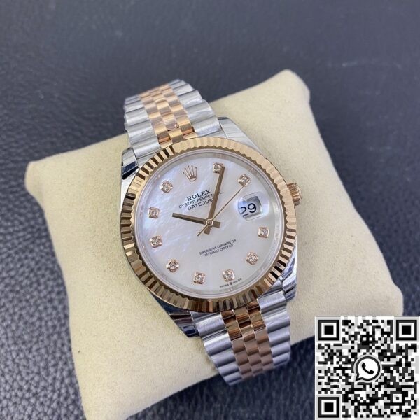 EW Factory Rolex Fake Datejust - Mother-of-Pearl Diamonds