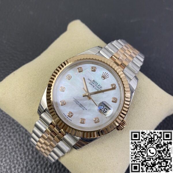 EW Factory Rolex Fake Datejust - Mother-of-Pearl Diamonds