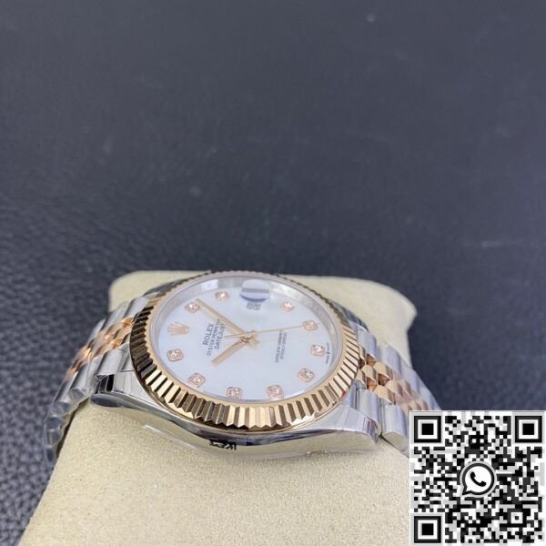 EW Factory Rolex Fake Datejust - Mother-of-Pearl Diamonds