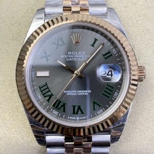 EW Factory Rolex Fake Datejust - Rose Gold Size 40mm