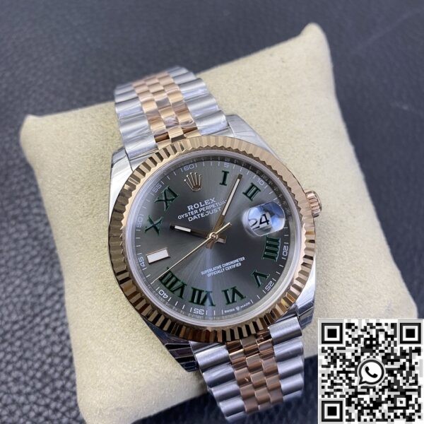 EW Factory Rolex Fake Datejust - Rose Gold Size 40mm