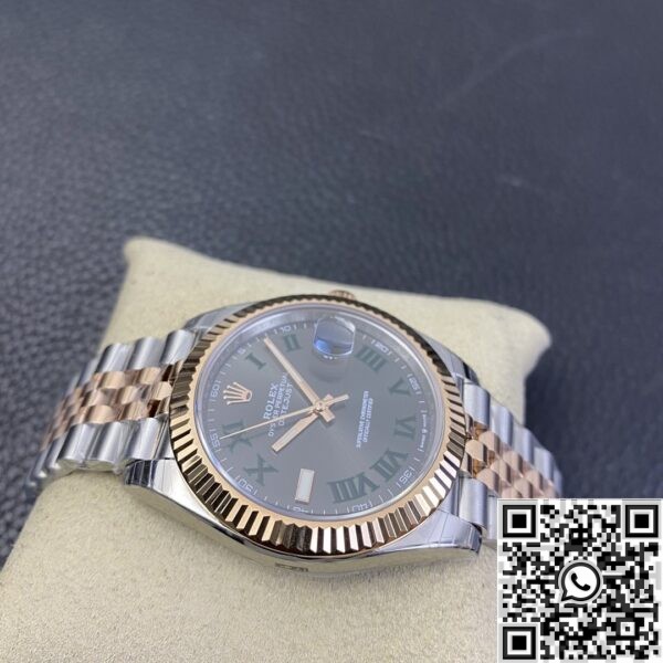 EW Factory Rolex Fake Datejust - Rose Gold Size 40mm