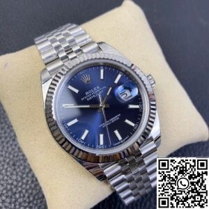 EW Factory Rolex Duplicate - Datejust Blue Dial Size 41mm