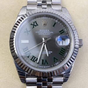 EW Factory Duplicate Rolex Datejust - Dark Gray Dial Size 41mm