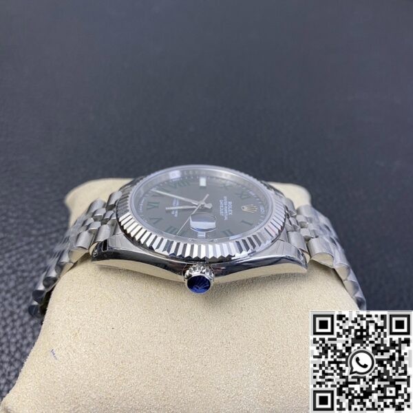 EW Factory Duplicate Rolex Datejust - Dark Gray Dial Size 41mm