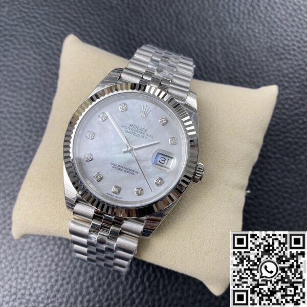 EW Factory Rolex Datejust Fake - Mother Of Pearl Dial Size 41mm