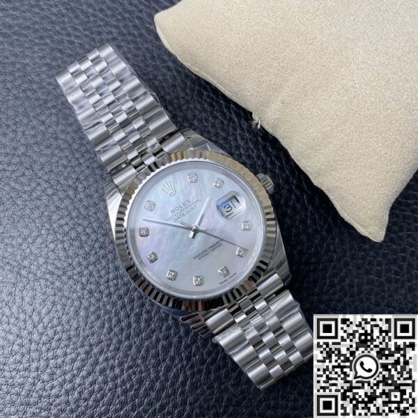 EW Factory Rolex Datejust Fake - Mother Of Pearl Dial Size 41mm