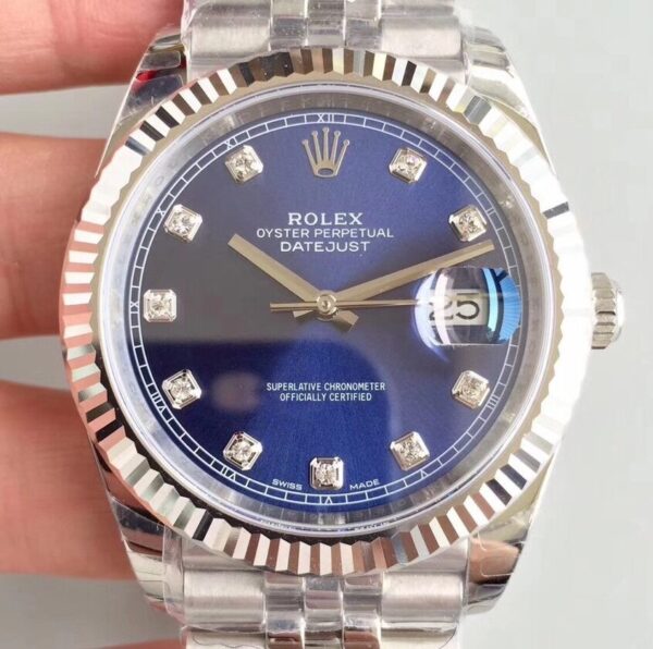 EW Factory Rolex Datejust Imitate - Blue Dial Size 41mm