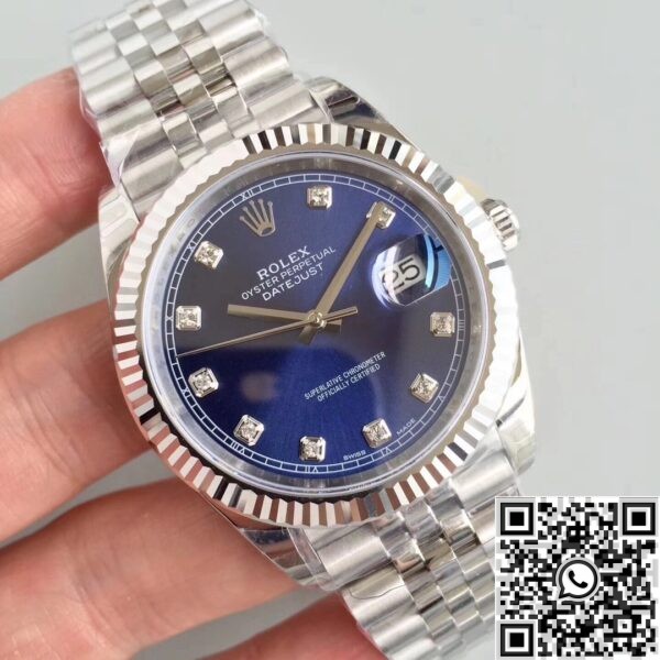 EW Factory Rolex Datejust Imitate - Blue Dial Size 41mm