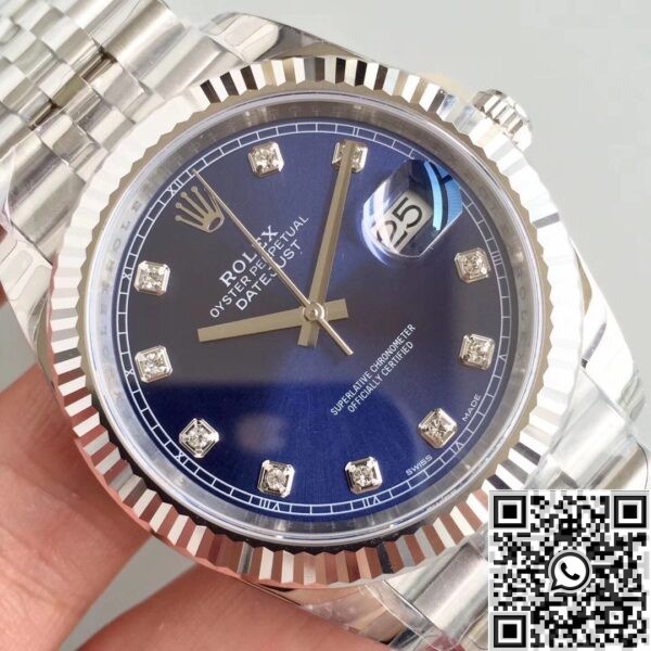 EW Factory Rolex Datejust Imitate - Blue Dial Size 41mm