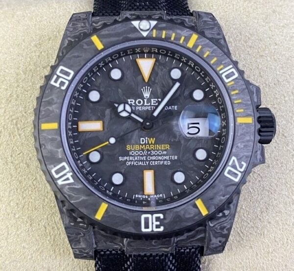 Replica Rolexs Submariner - VS Factory Carbon Fiber Case Yellow