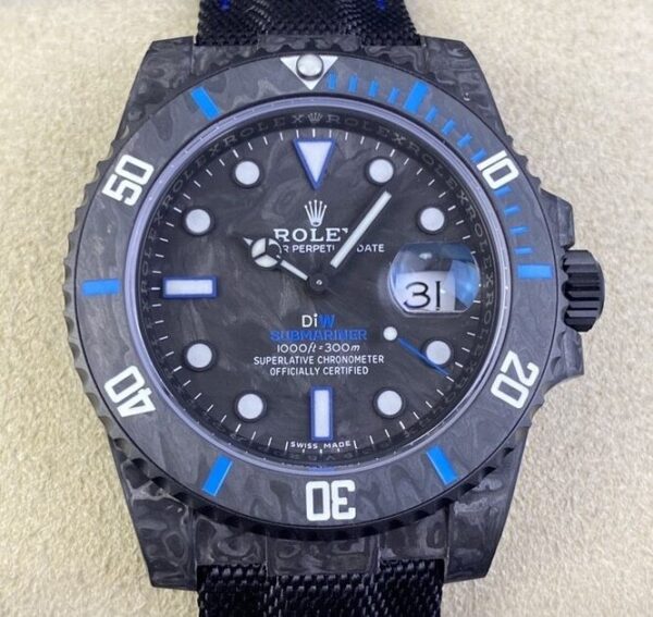 Rolex Submariner Replica - VS Factory Carbon Fiber Case Blue