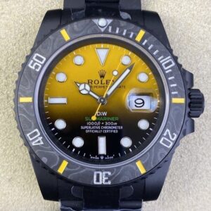 Rolex Submariner Custom Watch VS Factory Gradient Yellow