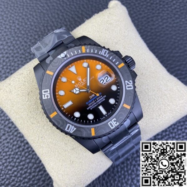 VS Custom Rolex Submariner Watches Gradient Orange