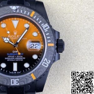 VS Custom Rolex Submariner Watches Gradient Orange