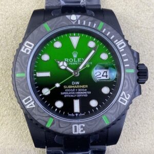 Custom Rolex Submariner Watches Gradient Green - VS Factory