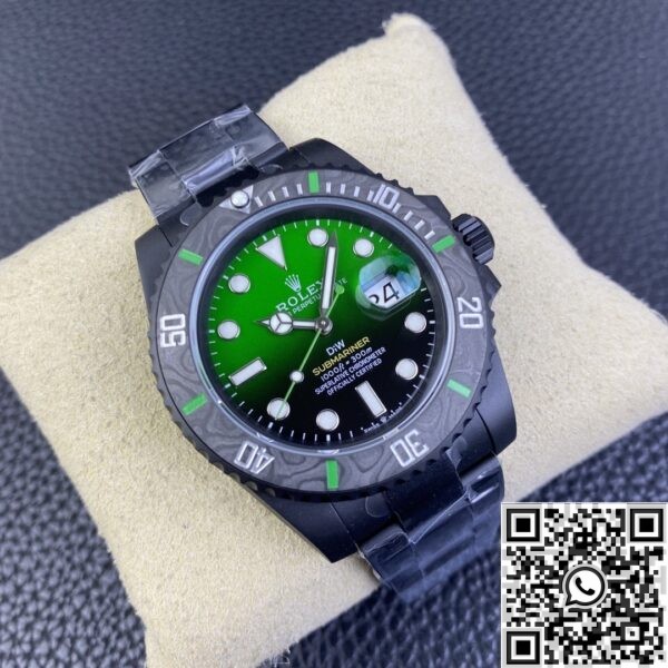 Custom Rolex Submariner Watches Gradient Green - VS Factory