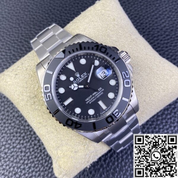 Replica Rolex Yacht Master - Alcohol Black Dial Size 42 mm