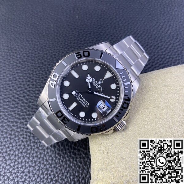 Replica Rolex Yacht Master - Alcohol Black Dial Size 42 mm