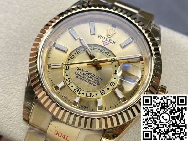 Noob Factory Watches Rolex Sky Dweller M326933-0009