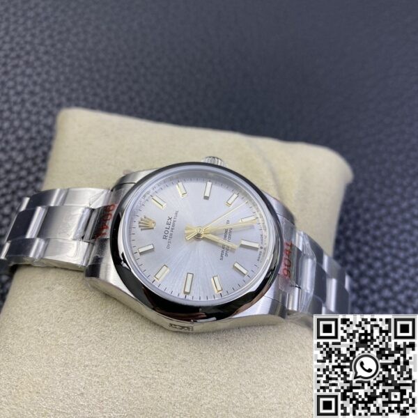 Rolex Duplicate Oyster Perpetual - Silver Dial Size 31mm