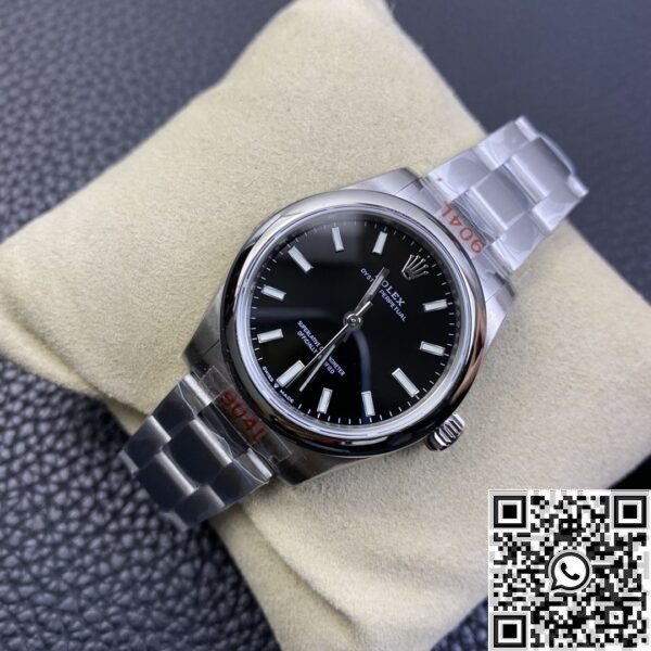 Duplicate Rolex Oyster Perpetual - Black Dial Size 31mm