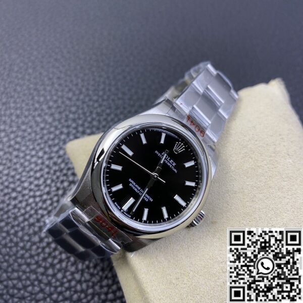 Duplicate Rolex Oyster Perpetual - Black Dial Size 31mm