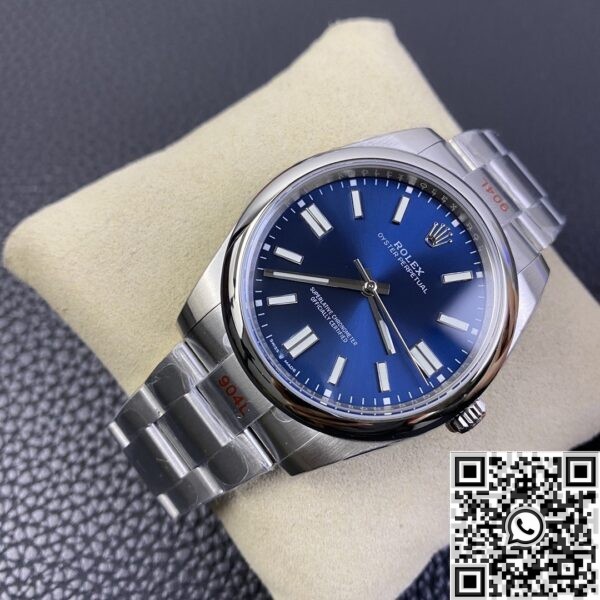 Reproduction Rolex Oyster Perpetual- Blue Dial Size 41mm