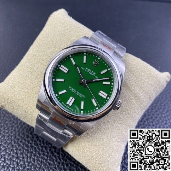 Rolex Oyster Perpetual Replica - Green Dial Size 41mm