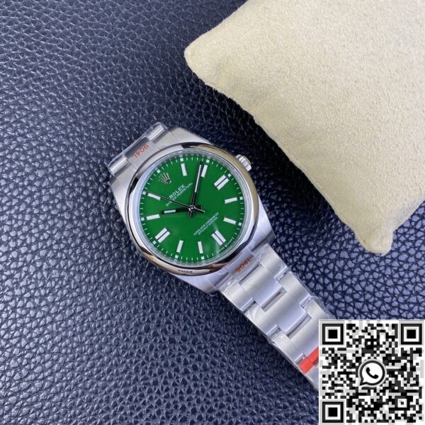 Rolex Oyster Perpetual Replica - Green Dial Size 41mm