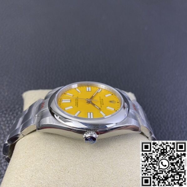 Rolex Fake Oyster Perpetual - Yellow Dial Size 41mm