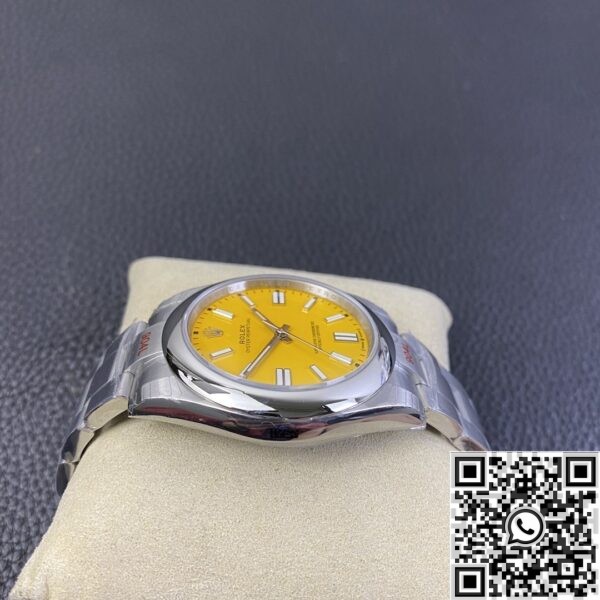 Rolex Fake Oyster Perpetual - Yellow Dial Size 41mm