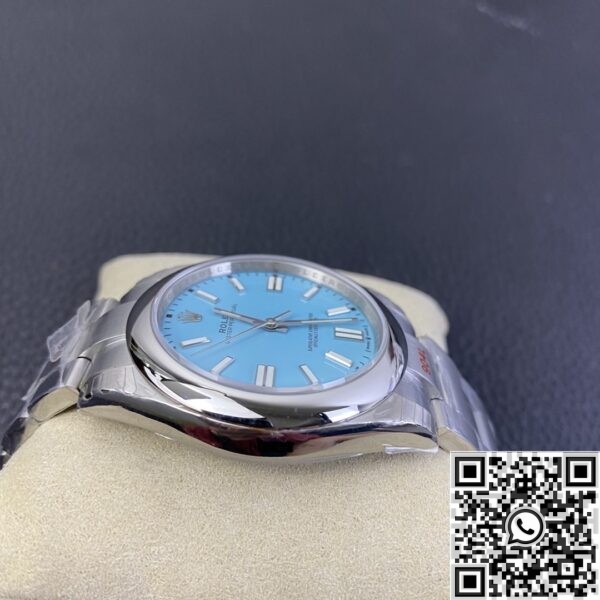 Fake Rolex Oyster Perpetual - Tiffany Blue Dial Size 41mm