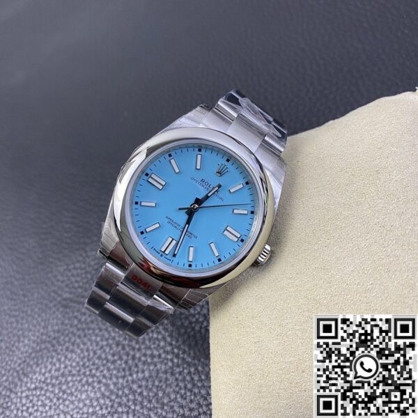 Fake Rolex Oyster Perpetual - Tiffany Blue Dial Size 41mm