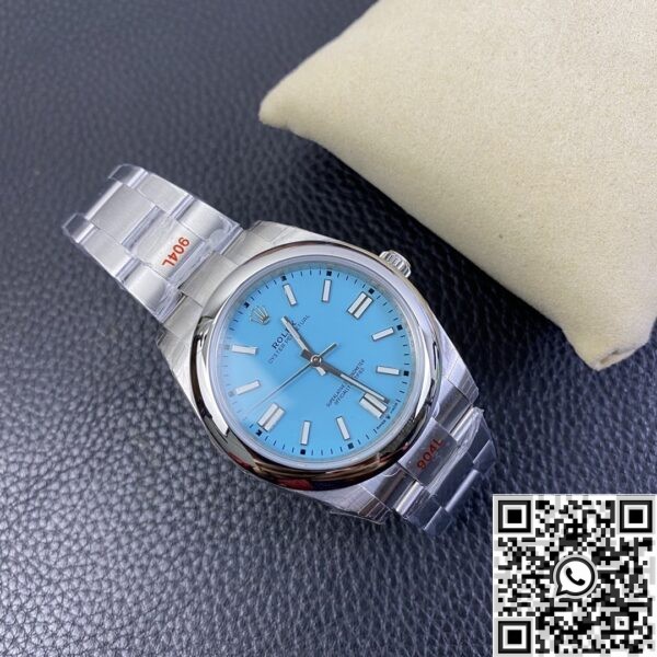 Fake Rolex Oyster Perpetual - Tiffany Blue Dial Size 41mm