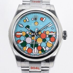 Replica Rolex Oyster Perpetual - Turquoise Blue Dial Size 31mm