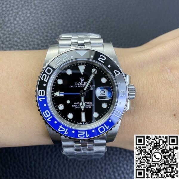 Replica Rolex GMT Master II - EW Factory M126710BLNR-0003