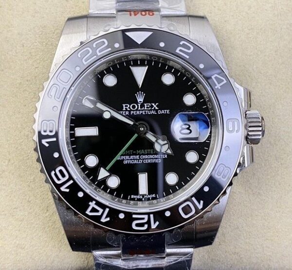 Replica Rolex GMT Master II - EW Factory 116710LN-0001